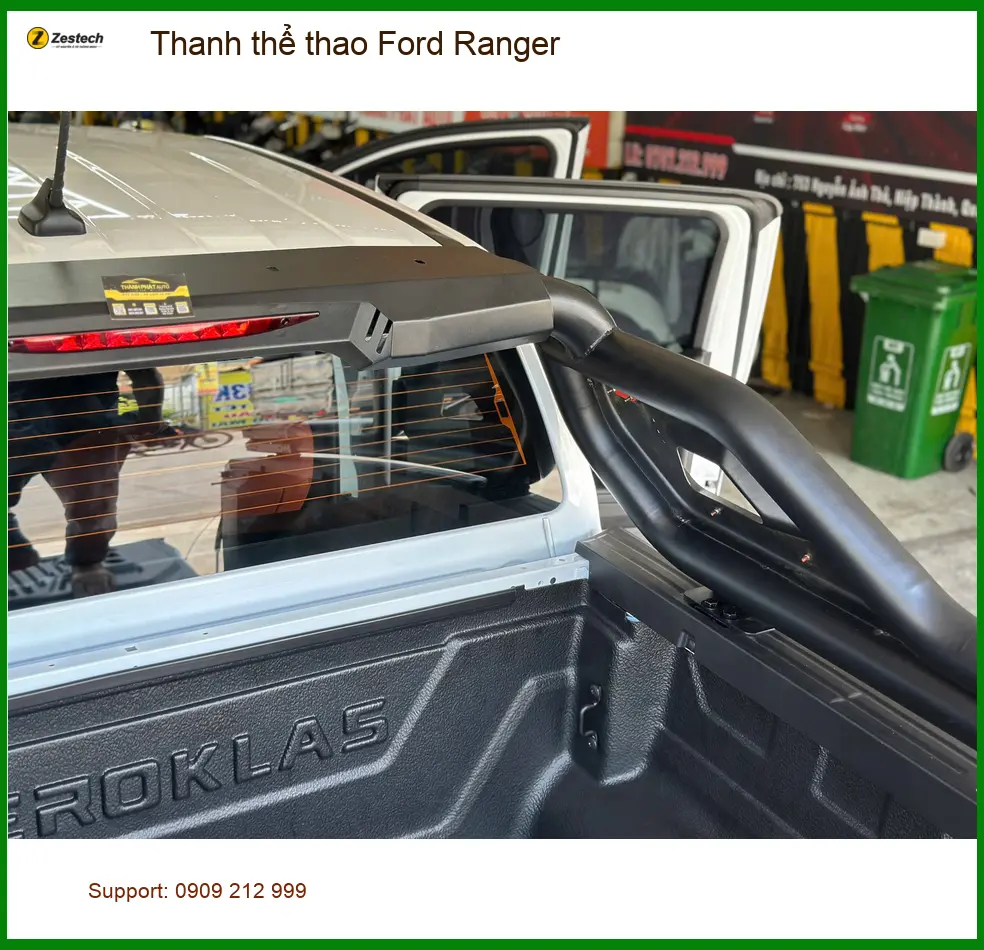 Anh Tấn lắp Thanh thể thao Ford Ranger tại Quận 2 để tăng vẻ hầm hố cho xe ảnh thực tế 4