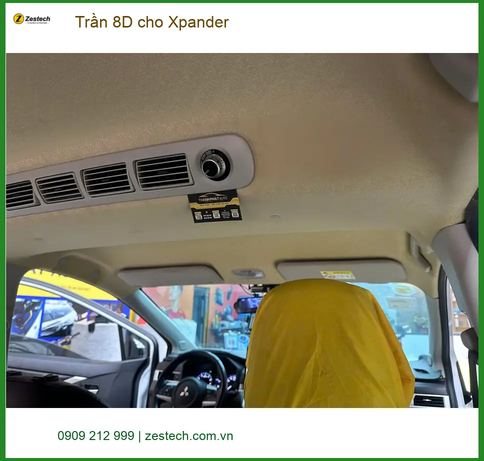 Anh Tấn làm trần 8D cho Xpander tại Quận Thủ Đức để nâng tầm không gian nội thất ảnh thực tế 2