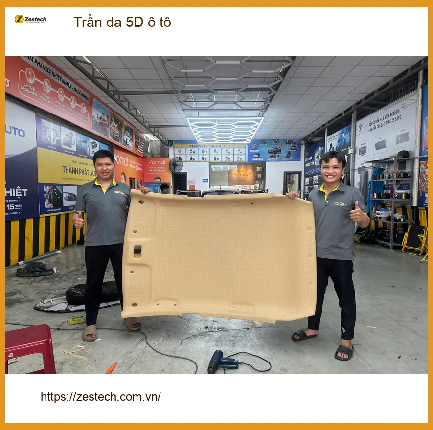 Anh Thắng bọc trần da 5D Hyundai Accent tại Quận 1 để nâng tầm nội thất ảnh thực tế 2