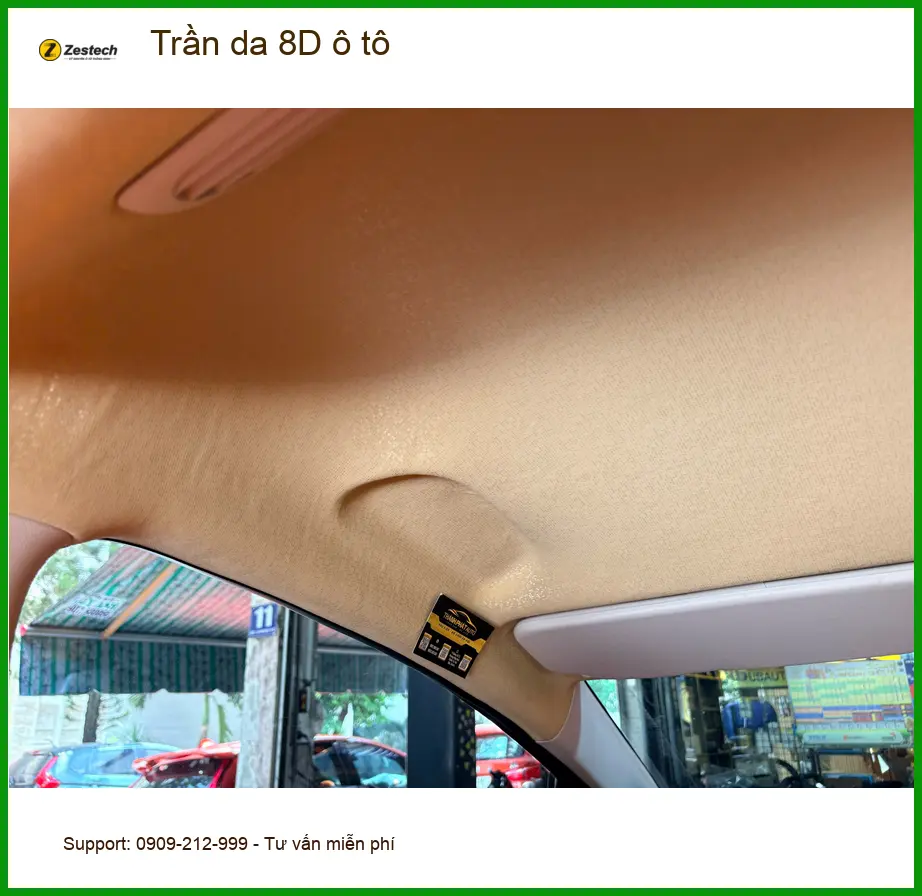 Anh Quang bọc Trần da 8D ô tô Hyundai Accent tại Quận Thủ Đức để nâng tầm nội thất ảnh thực tế 4