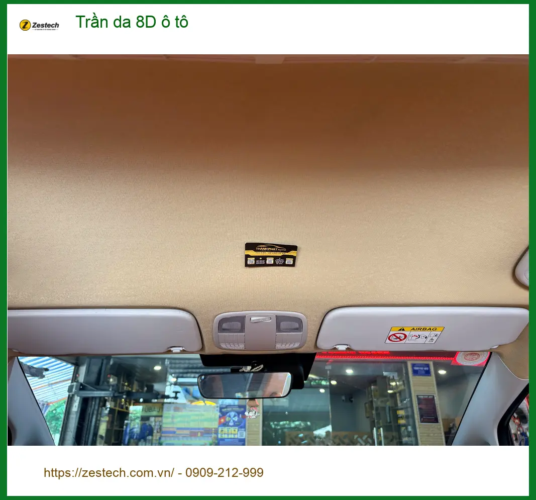 Anh Quang bọc Trần da 8D ô tô Hyundai Accent tại Quận Thủ Đức để nâng tầm nội thất ảnh thực tế 5