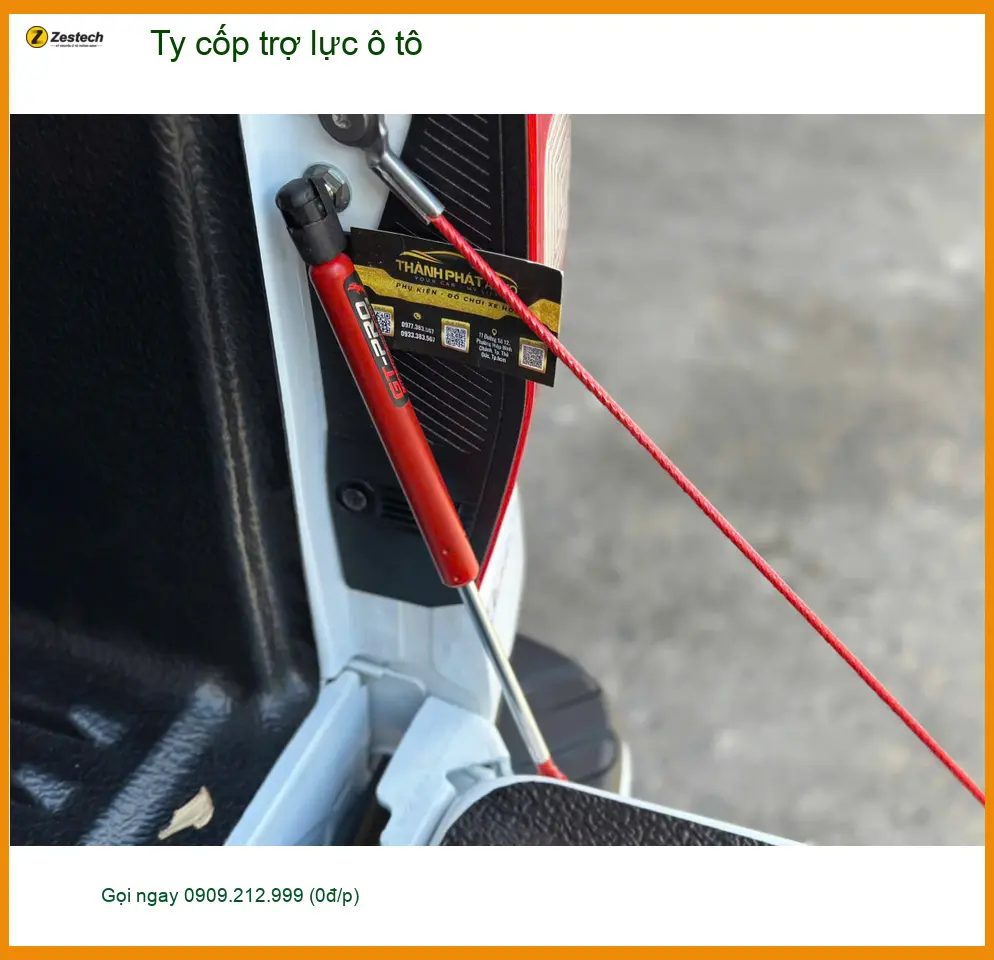 Anh Quang lắp ty cốp trợ lực ô tô cho Hyundai Santa Fe tại Quận 12 uy tín, giá tốt ảnh thực tế 2