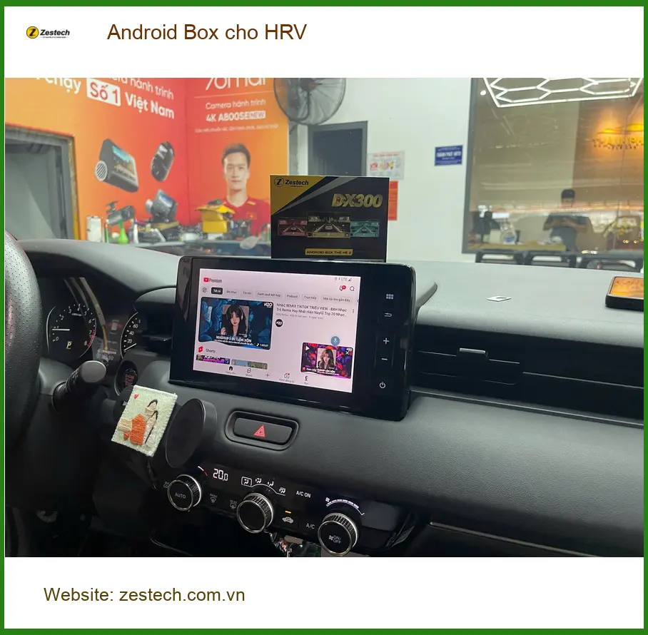 Anh Thanh lắp Android Box cho HRV Quận 12 để trải nghiệm giải trí đỉnh cao