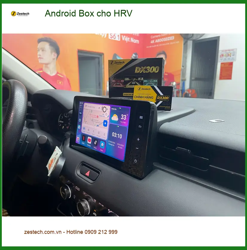Anh Thanh lắp Android Box cho HRV Quận 12 để trải nghiệm giải trí đỉnh cao ảnh thực tế 2