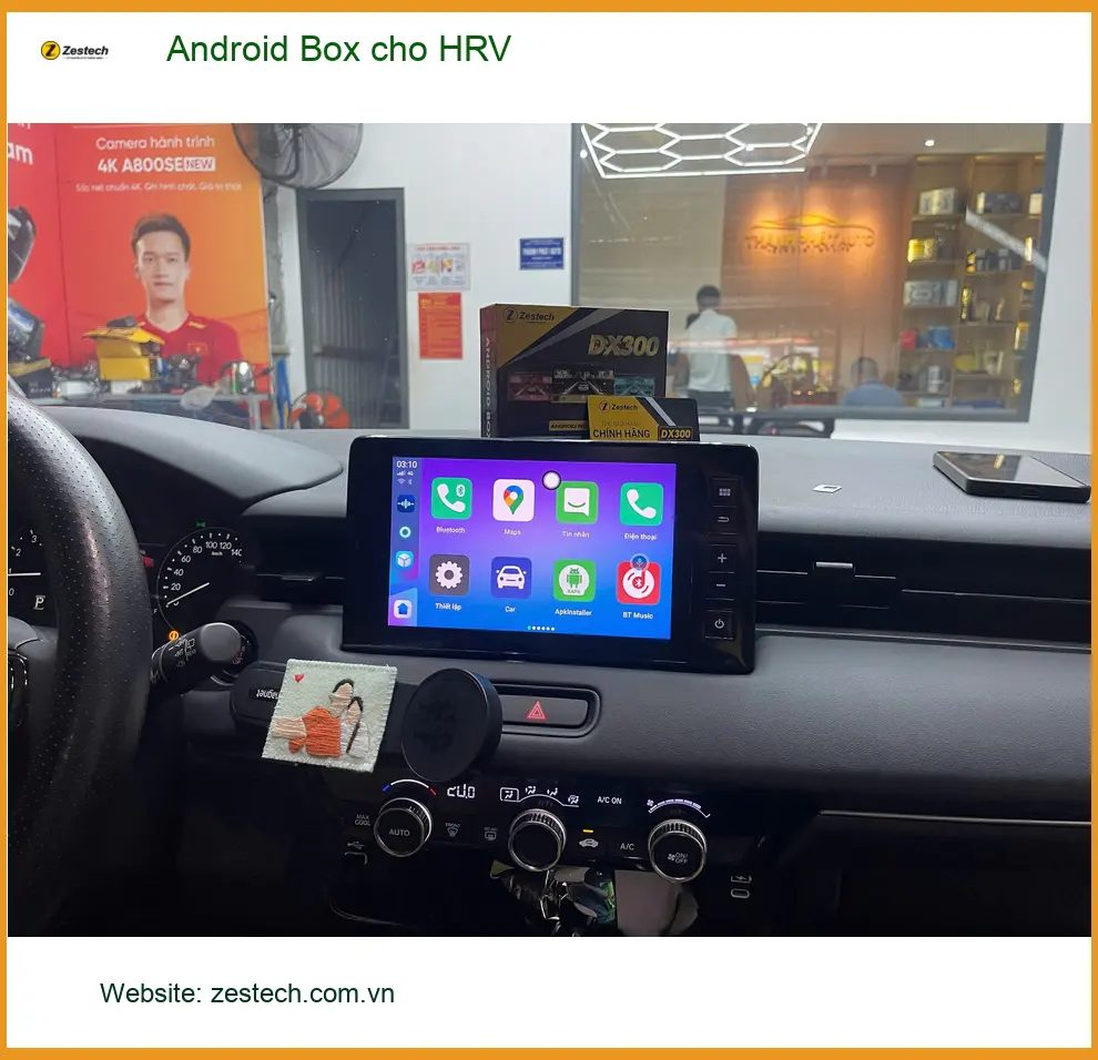 Anh Thanh lắp Android Box cho HRV Quận 12 để trải nghiệm giải trí đỉnh cao ảnh thực tế 3