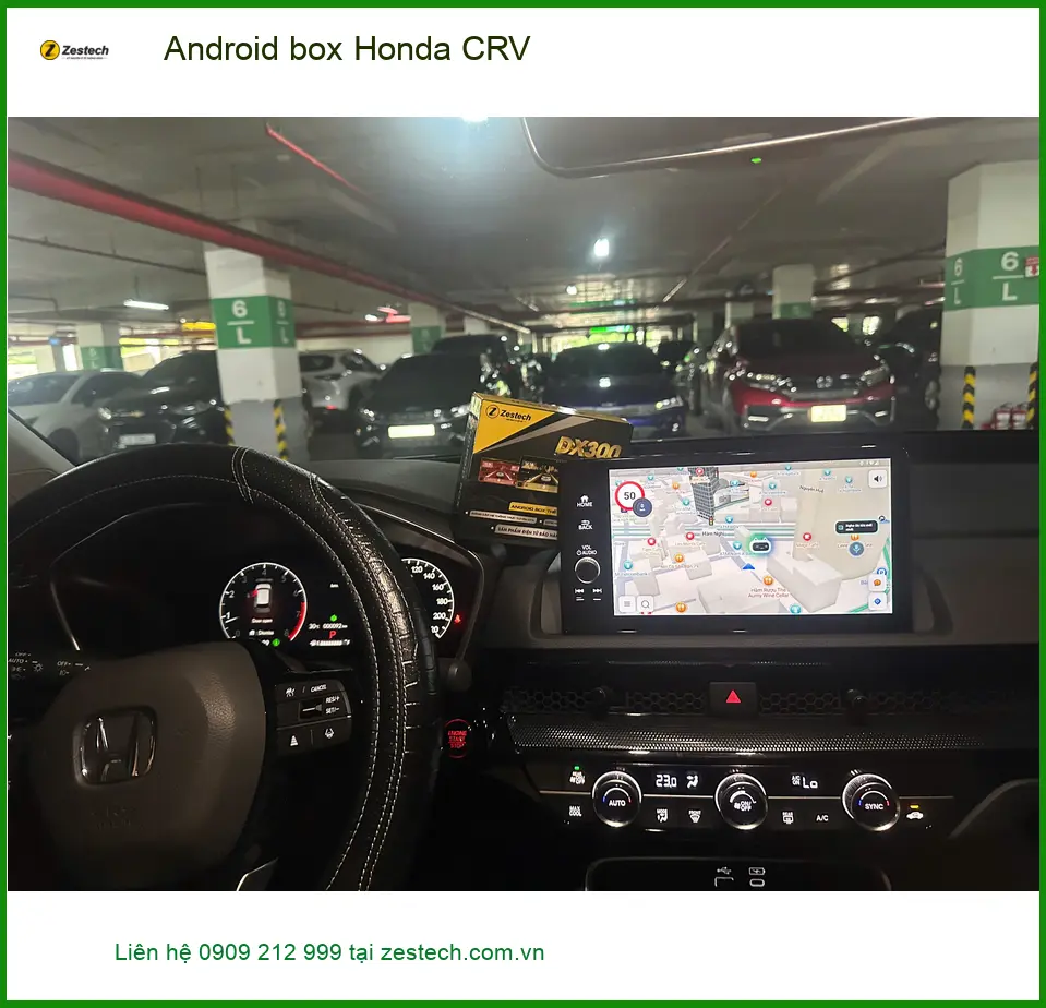 Anh Quang gắn Android box Honda CRV tại Quận 12 để nâng tầm giải trí ảnh thực tế 2
