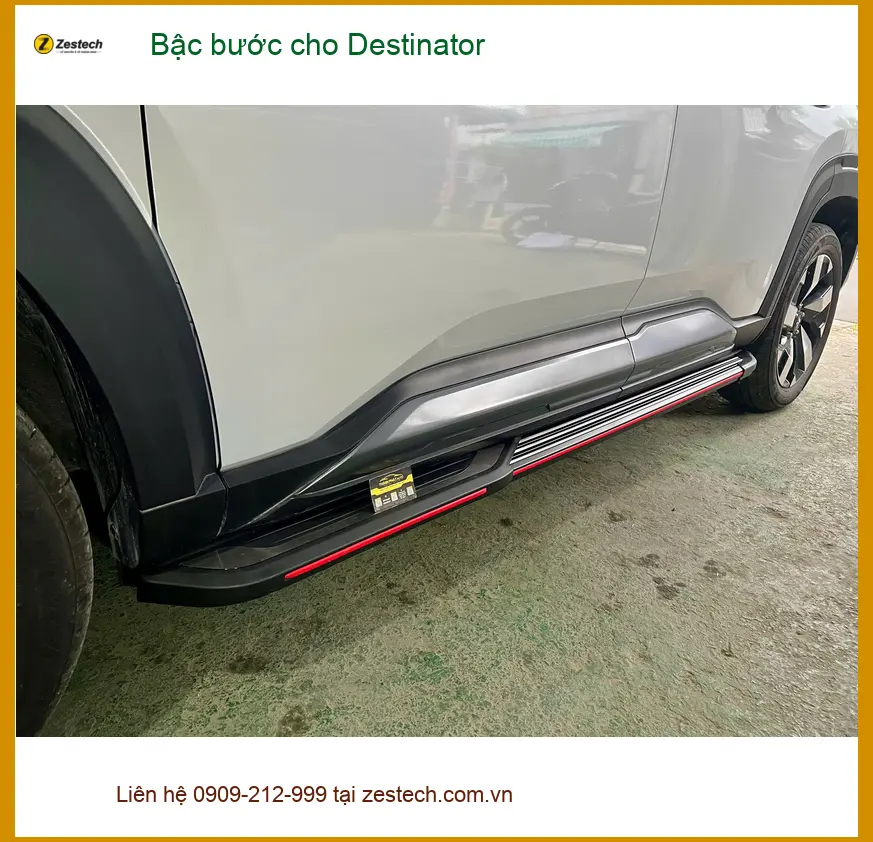 Chú Long lắp bậc bước cho Destinator ở Quận Thủ Đức tiện di chuyển ảnh thực tế 2