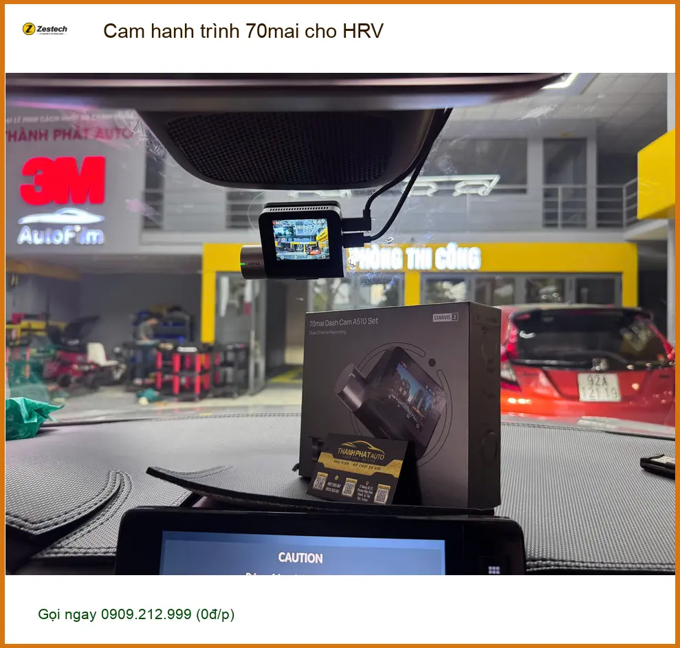 Cô Hồng Diệp gắn 70mai cho HRV ở Quận 9 để ghi lại mọi chuyến đi ảnh thực tế 3