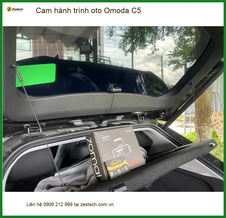 Anh Phi lắp cam hành trình Omoda C5 tại Quận 9 để ghi lại bằng chứng khi cần ảnh thực tế 2