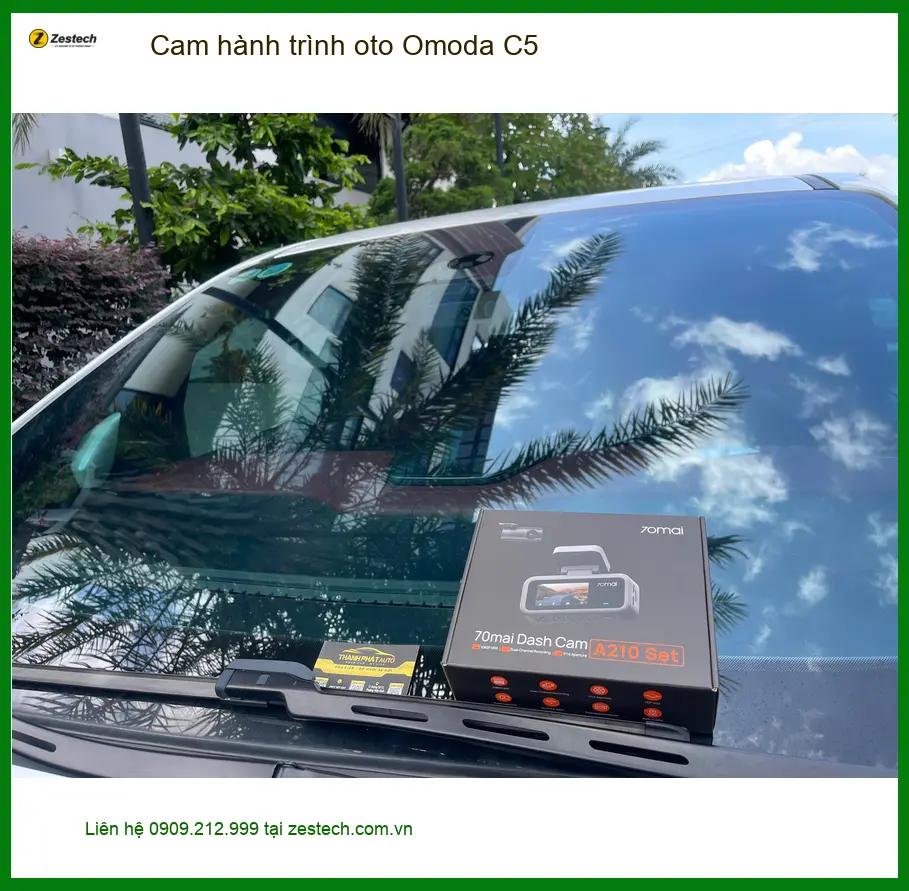 Anh Phi lắp cam hành trình Omoda C5 tại Quận 9 để ghi lại bằng chứng khi cần ảnh thực tế 4