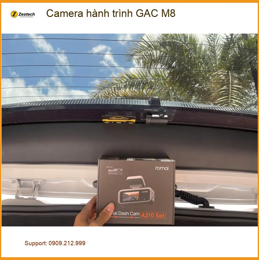 Anh Kiên lắp camera hành trình GAC M8 tại Quận 9 để yên tâm ghi lại mọi chuyến đi ảnh thực tế 4