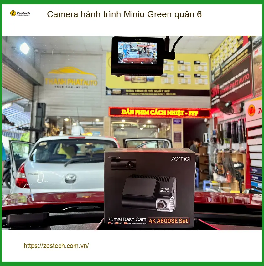 Nơi Lắp Camera Hành Trình Ô Tô hành trình Minio Green quận 6 - Giá Tốt TPHCM