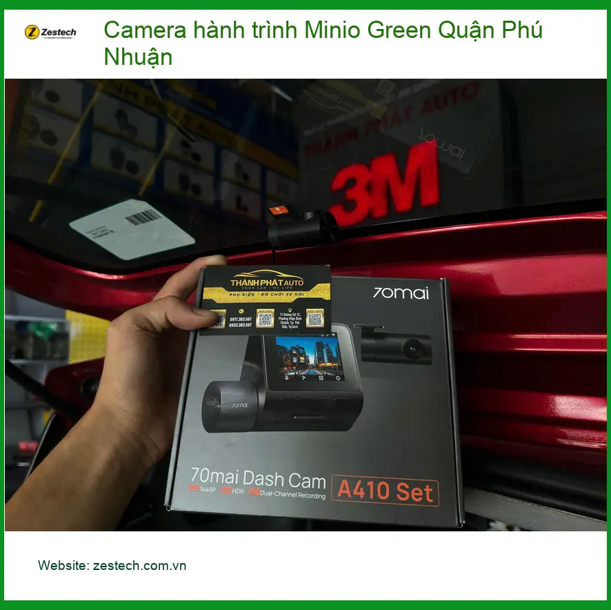 Nơi Gắn Camera Hành Trình Ô Tô Minio Green Quận Phú Nhuận - Giá Tốt TPHCM ảnh thực tế 3