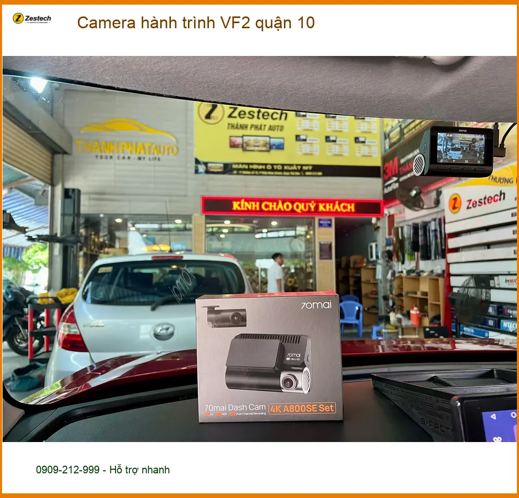 Trung Tâm Lắp Camera Hành Trình Ô Tô VF2 tại Quận 10 - Lắp Đặt Uy Tín TPHCM