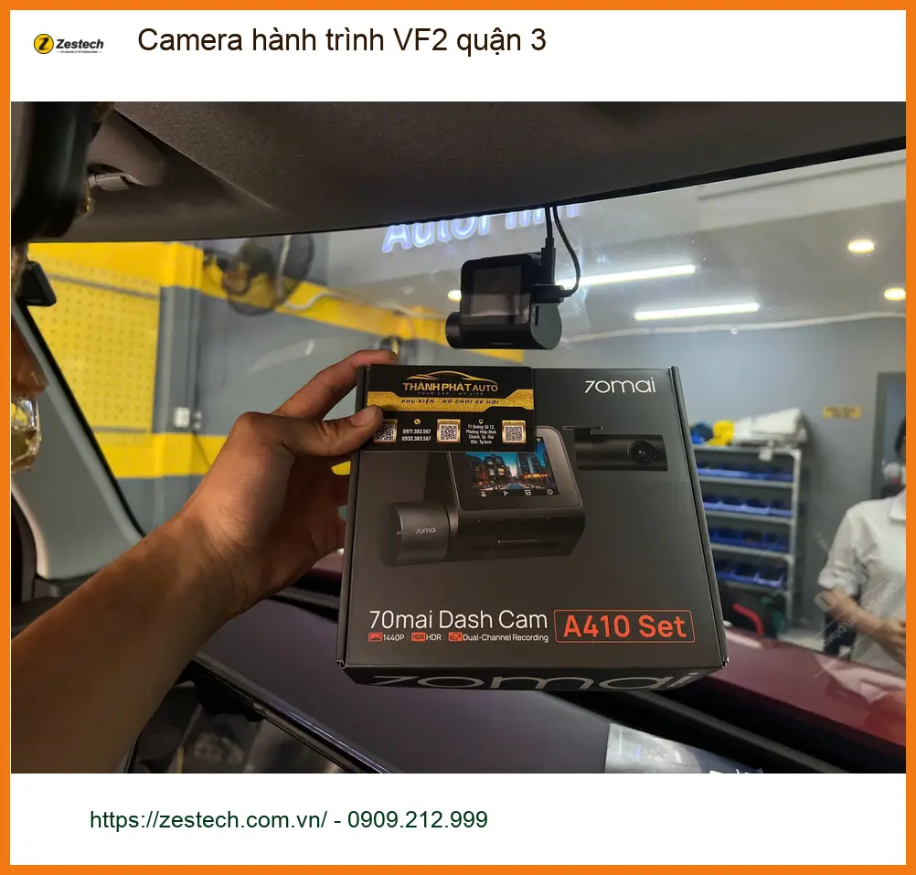 Nơi Lắp Camera Hành Trình Ô Tô hành trình VF2 quận 3 - Giá Tốt TPHCM