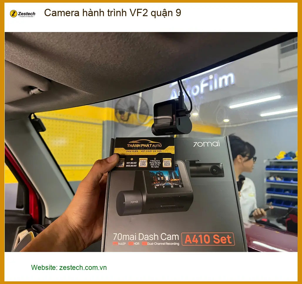 Địa Chỉ Lắp Camera Hành Trình Ô Tô hành trình VF2 quận 9 - Giá Tốt TPHCM