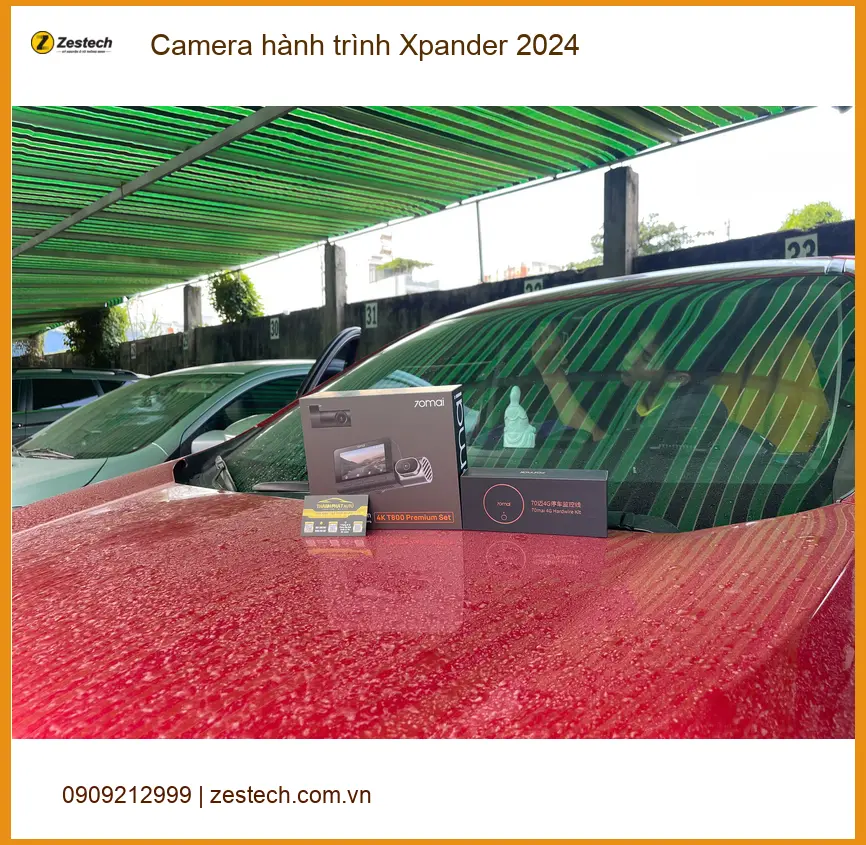 Chị Hằng lắp camera hành trình Xpander 2024 tại Quận 9 đảm bảo an toàn ảnh thực tế 2