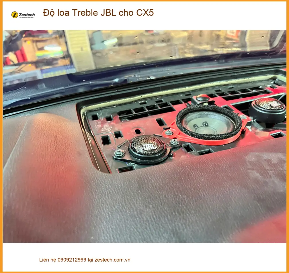 Anh Tùng độ loa Treble JBL cho Mazda CX-5 Quận Thủ Đức để âm thanh sống động hơn ảnh thực tế 2