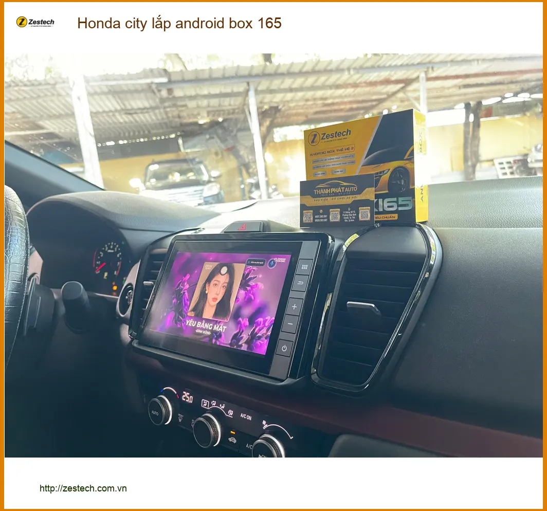 Anh Hưng lắp Android Box cho Honda City tại Quận 12 để nâng tầm giải trí trên xe ảnh thực tế 5