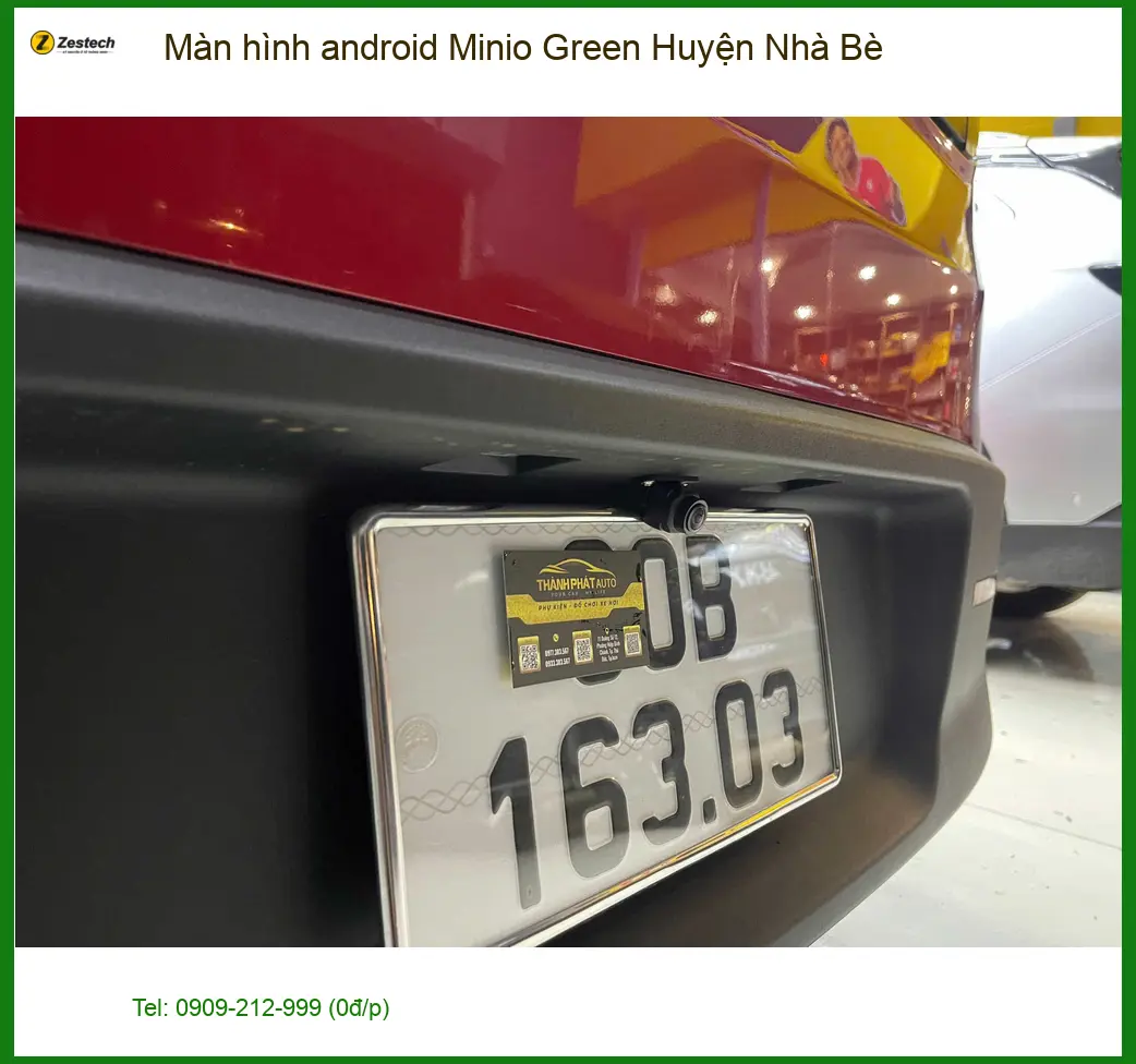 Cửa Hàng Lắp Màn Hình Android Ô Tô Minio Green Huyện Nhà Bè - Giá Tốt TPHCM