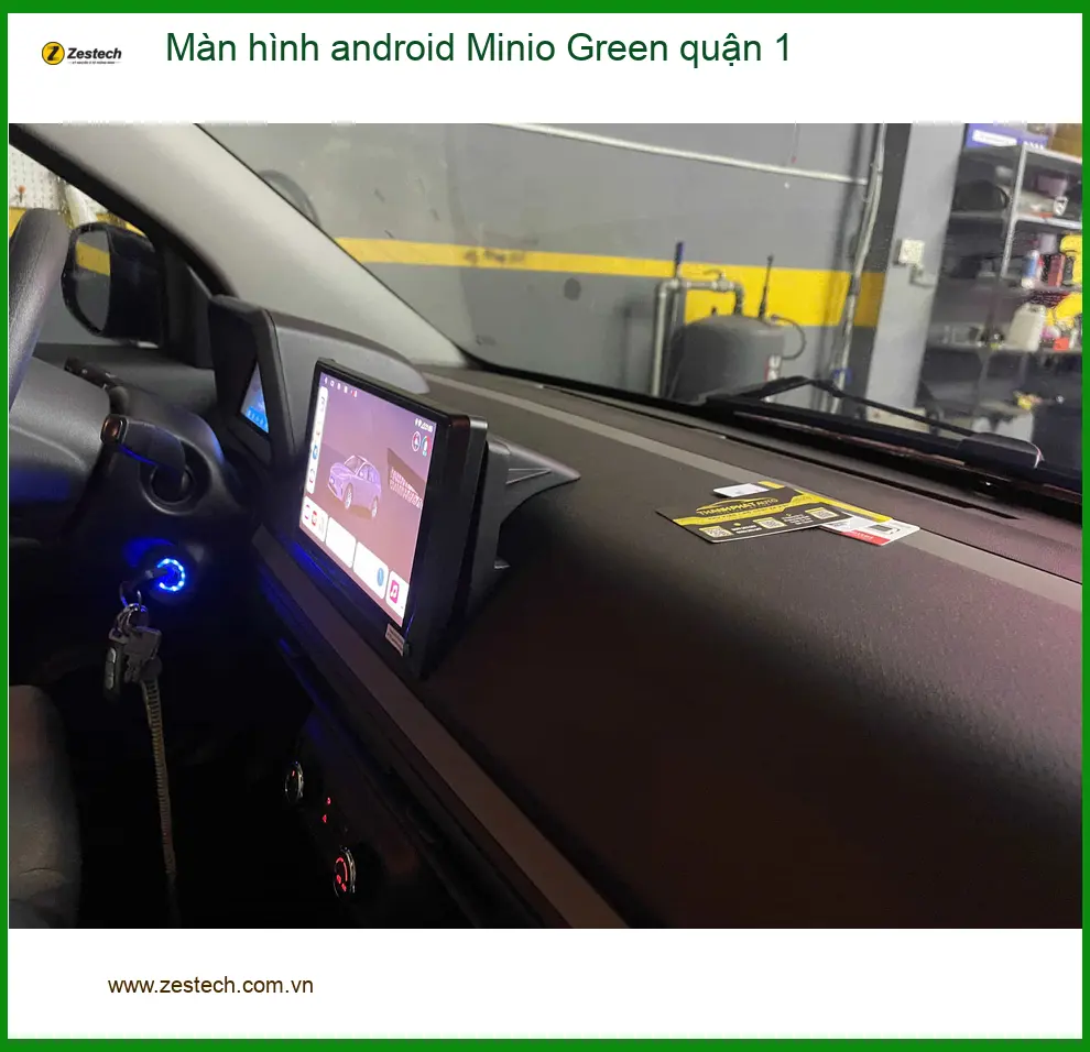 Địa Chỉ Lắp Màn Hình Android Ô Tô Minio Green Tại Quận 1 - Lắp Đặt Giá Tốt ảnh thực tế 2