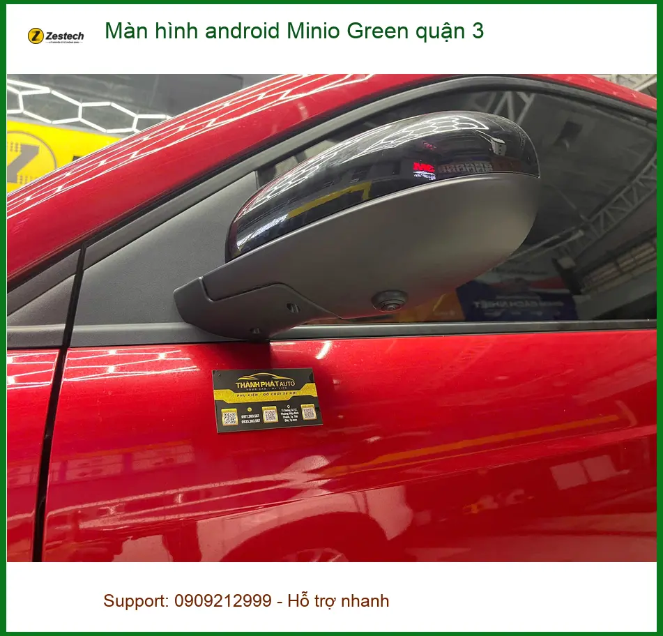 Nơi Độ Màn Hình Android Ô Tô hình android Minio Green quận 3 - Giá Tốt TPHCM ảnh thực tế 2