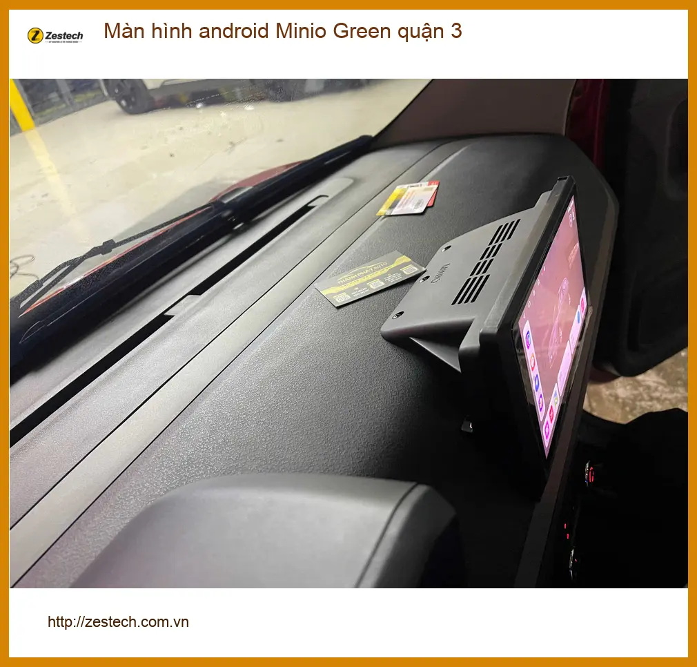 Nơi Độ Màn Hình Android Ô Tô hình android Minio Green quận 3 - Giá Tốt TPHCM ảnh thực tế 3