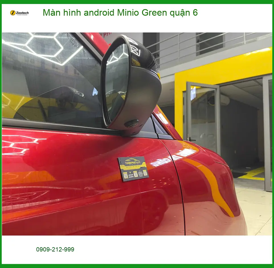 Nơi Lắp Màn Hình Android Ô Tô Minio Green quận 6 - Giá Tốt TPHCM