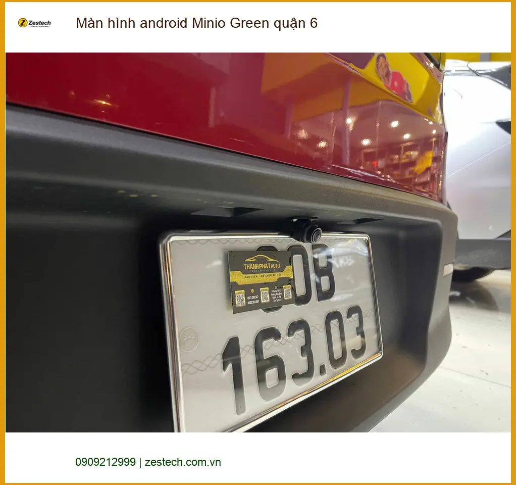 Nơi Lắp Màn Hình Android Ô Tô Minio Green quận 6 - Giá Tốt TPHCM ảnh thực tế 3