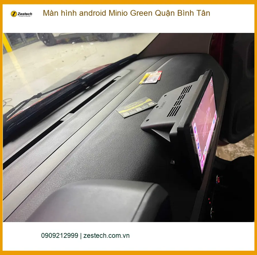Nơi Gắn Màn Hình Android Ô Tô Minio Green Quận Bình Tân - Giá Tốt TPHCM ảnh thực tế 2