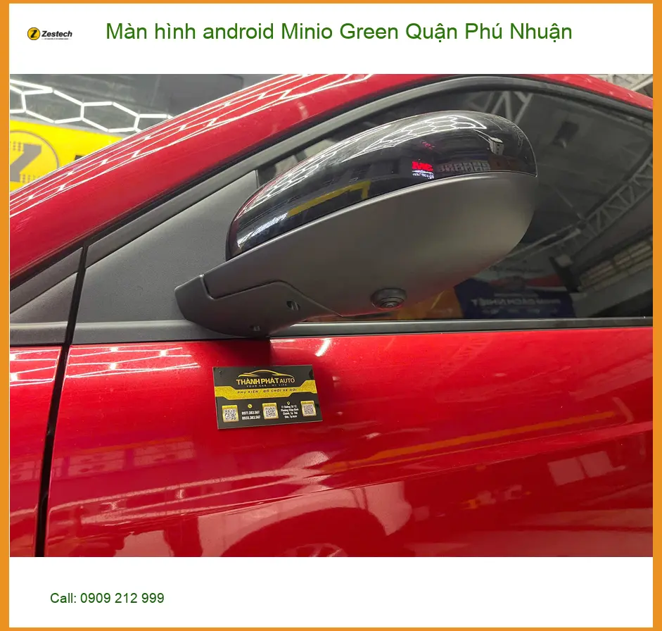 Nơi Lắp Màn Hình Android Ô Tô Minio Green Quận Phú Nhuận - Chính Hãng