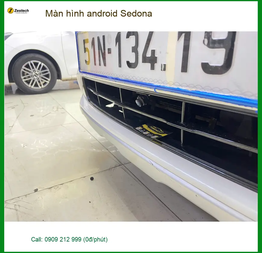 Anh Minh nâng cấp màn hình Android Sedona tại Quận 9 để tiện lợi giải trí và dẫn đường ảnh thực tế 4
