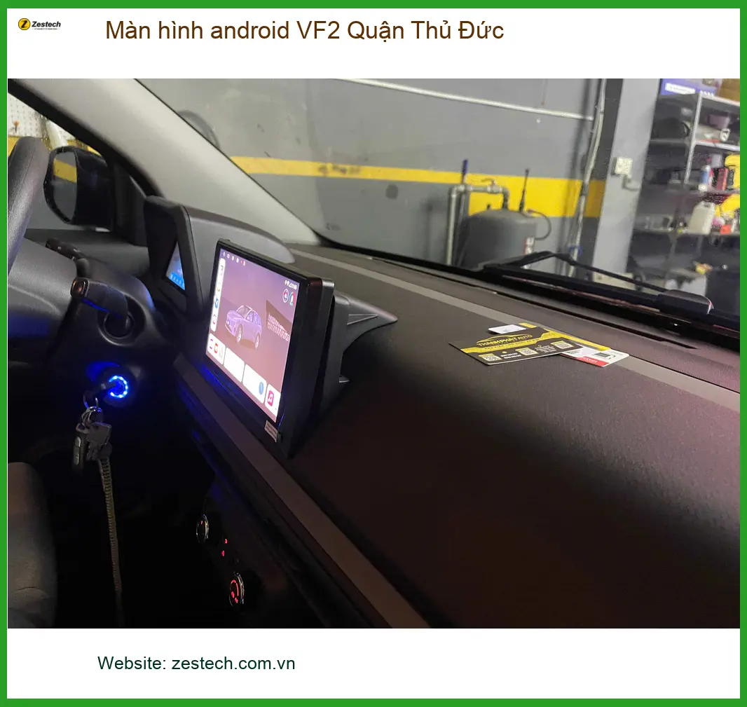 Trung Tâm Gắn Màn Hình Android Ô Tô VF2 Quận Thủ Đức - Lắp Đặt Giá Tốt ảnh thực tế 2
