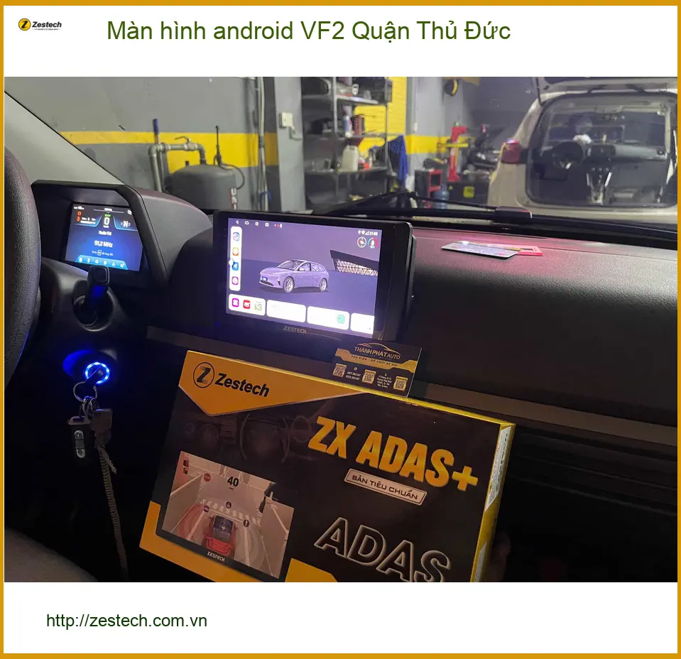 Trung Tâm Gắn Màn Hình Android Ô Tô VF2 Quận Thủ Đức - Lắp Đặt Giá Tốt ảnh thực tế 3