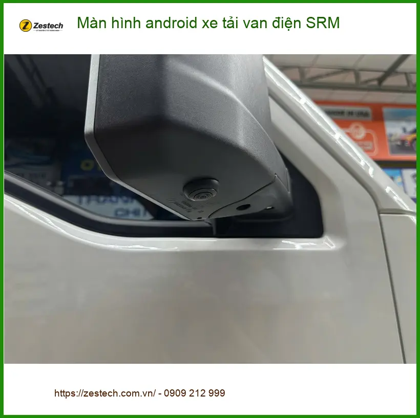 Anh Kiên lắp Màn hình Android cho xe tải van điện SRM tại Quận 12 ảnh thực tế 4