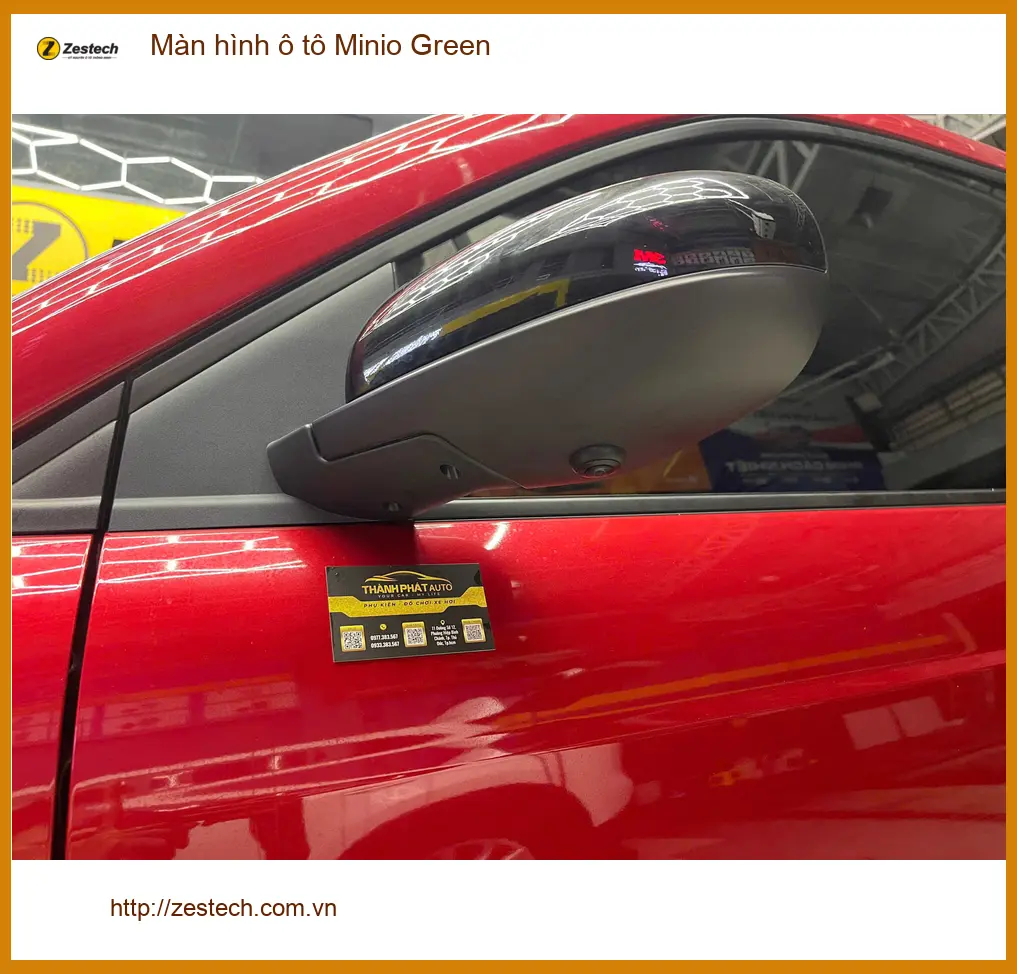 Chú Hùng lắp Màn hình ô tô Minio Green cho Mazda 3 tại Quận 9 vì cần giải trí ảnh thực tế 2