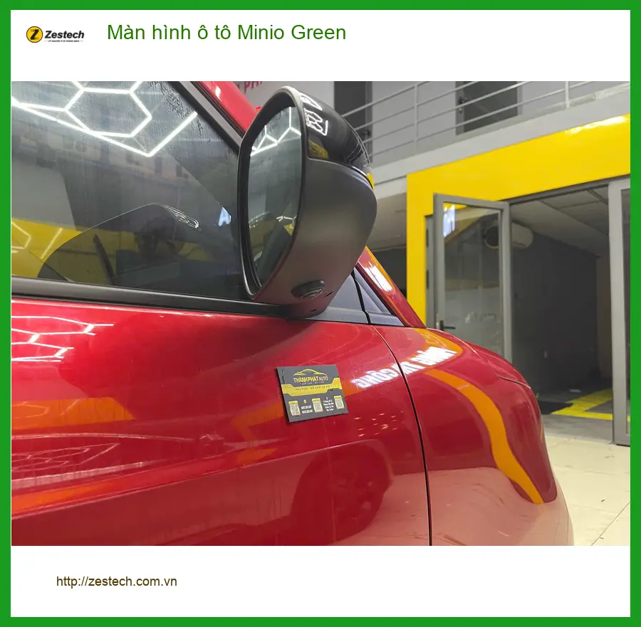 Chú Hùng lắp Màn hình ô tô Minio Green cho Mazda 3 tại Quận 9 vì cần giải trí ảnh thực tế 3
