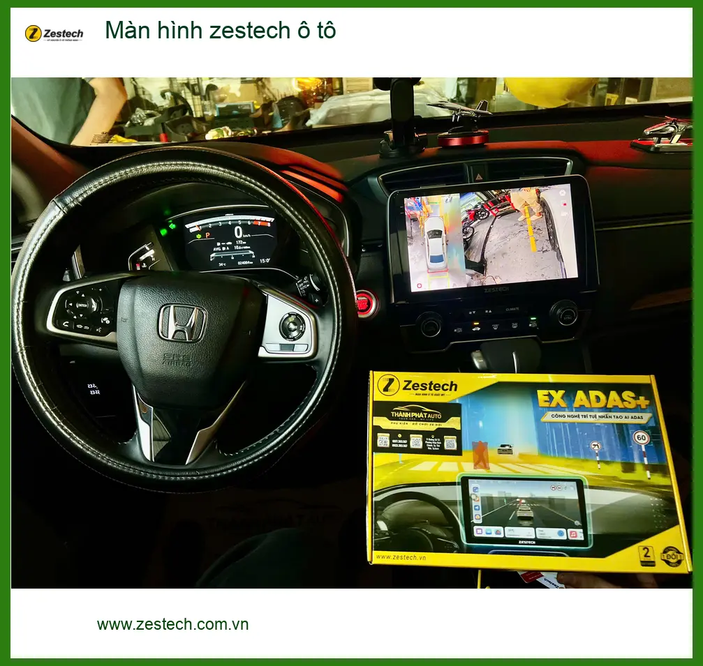 Anh Kiên lắp màn hình Zestech ô tô cho Lexus RX tại Quận Thủ Đức ảnh thực tế 2