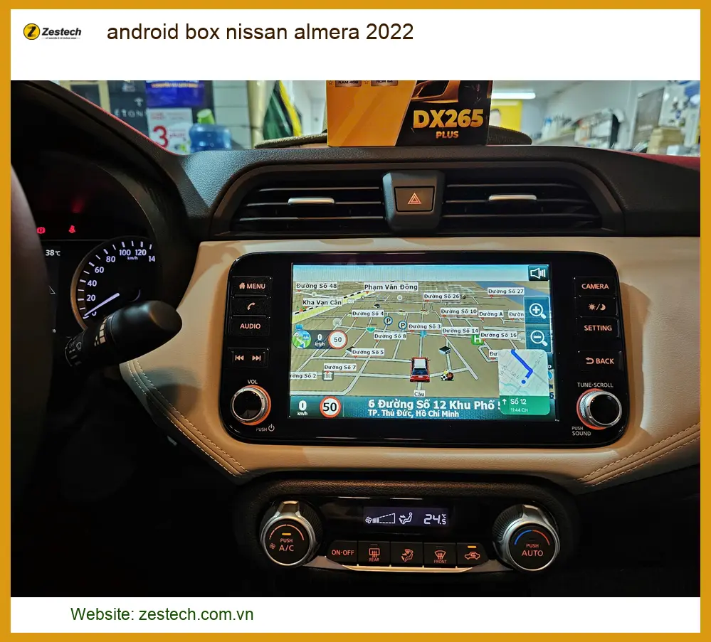Android Box Nissan Almera 2022 - Địa Chỉ Lắp Đặt Uy Tín TPHCM