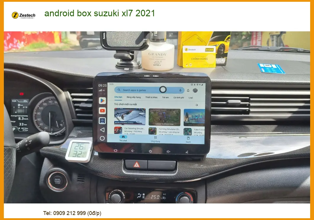 Android Box Zestech Suzuki XL7 2021 - Địa Chỉ Lắp Đặt Uy Tín TPHCM
