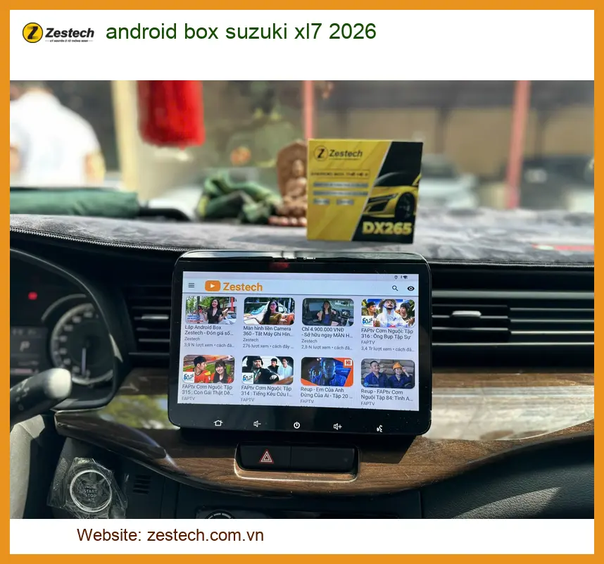 Android Box Suzuki XL7 2026 - Trung Tâm Gắn Uy Tín TPHCM