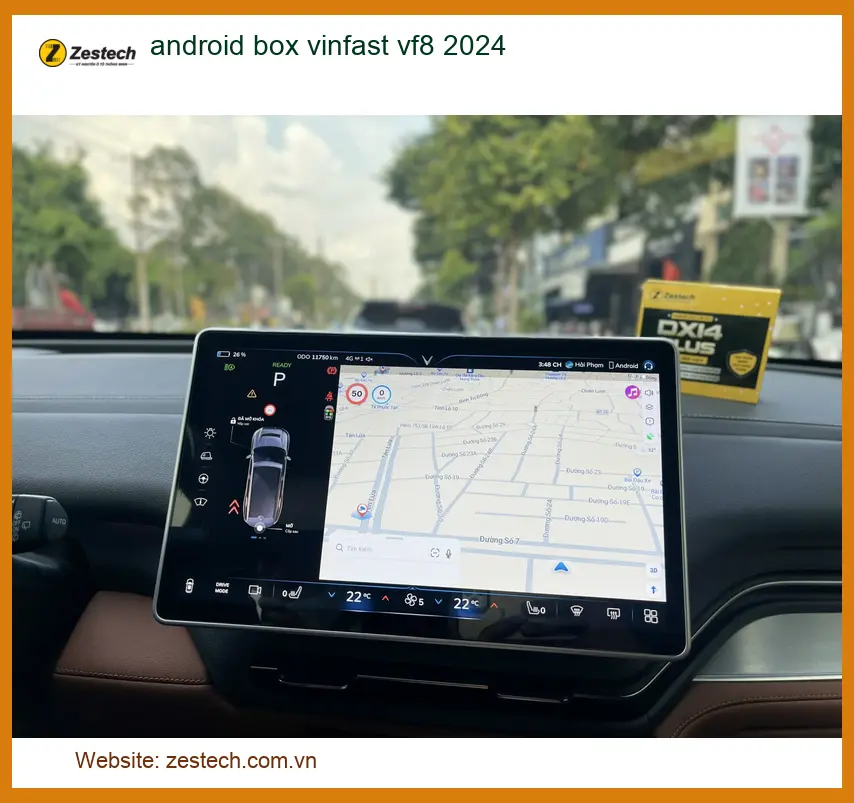 Android Box VinFast VF8 2024 - Trung Tâm Lắp Đặt Chính Hãng Giá Tốt TPHCM