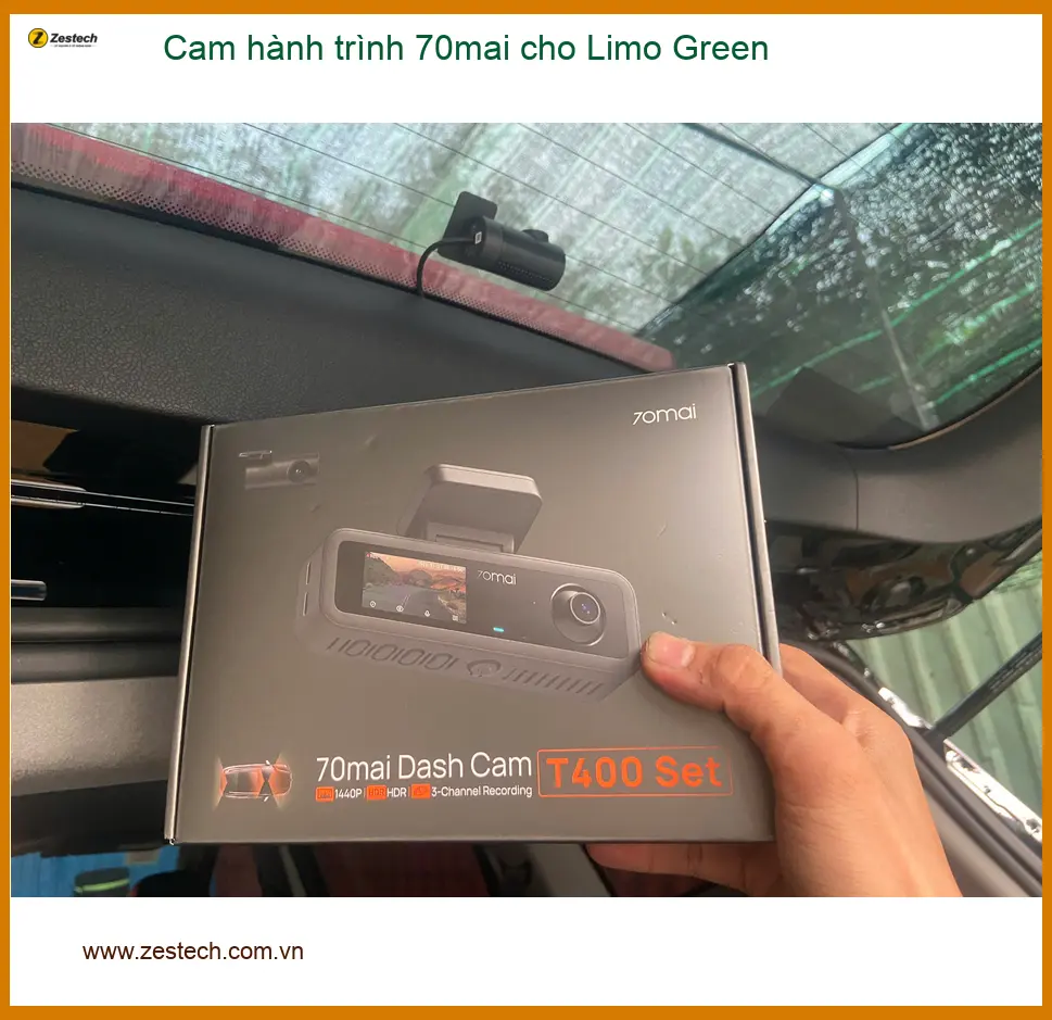 Anh Khải lắp cam hành trình 70mai cho Toyota Vios tại Quận 12 để an tâm lái xe