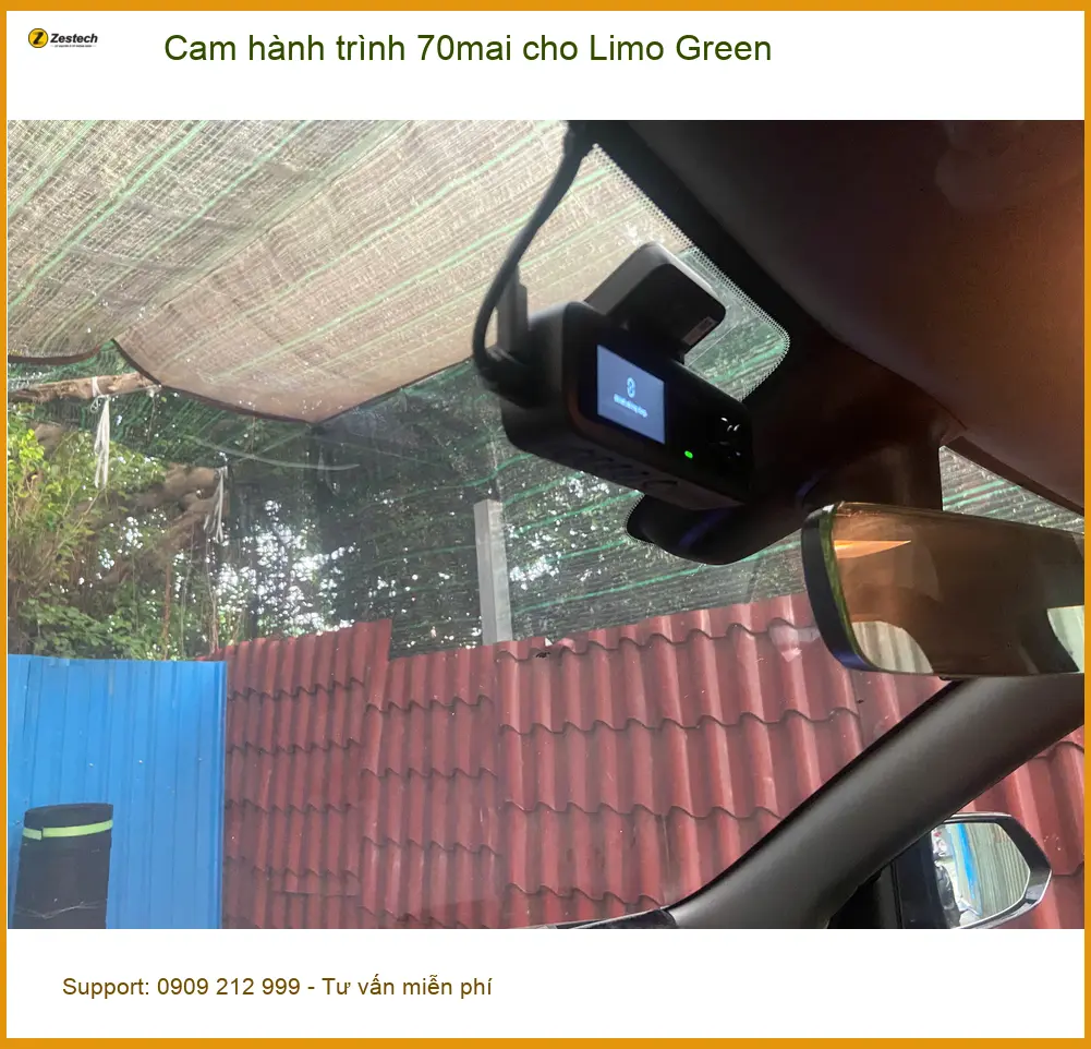 Anh Khải lắp cam hành trình 70mai cho Toyota Vios tại Quận 12 để an tâm lái xe ảnh thực tế 3