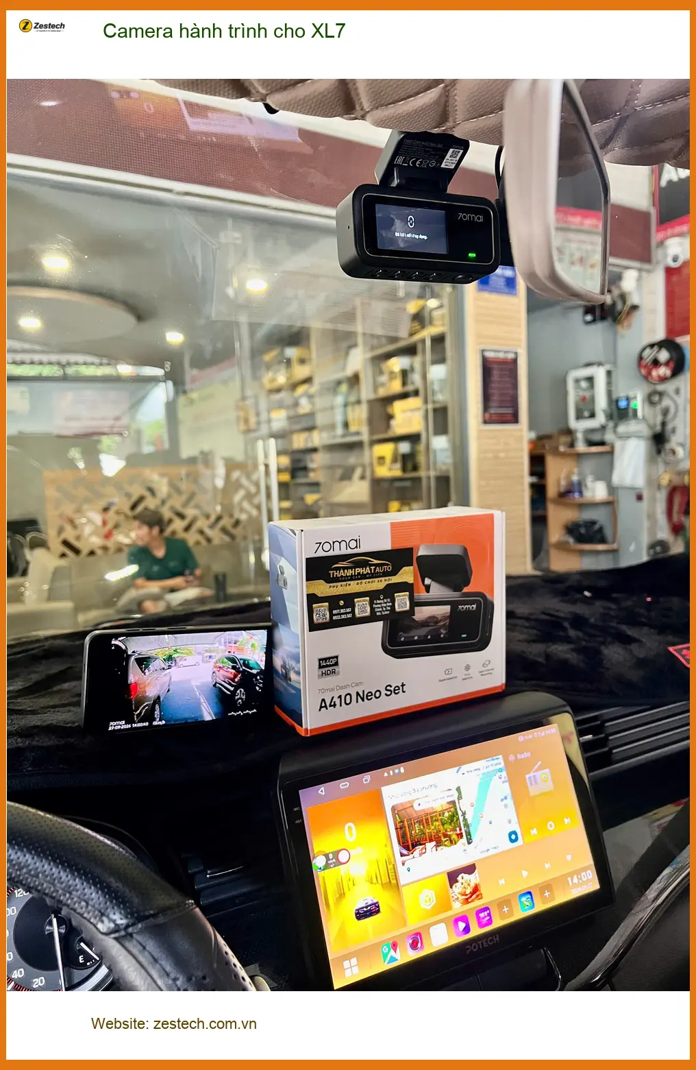 Anh Minh lắp Camera hành trình XL7 tại Thủ Đức để ghi lại hành trình an toàn ảnh thực tế 2