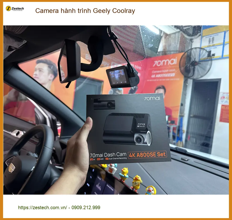 Anh Kiên lắp camera hành trình Geely Coolray Quận 12.