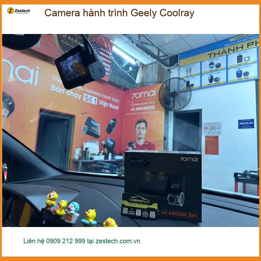 Anh Kiên lắp camera hành trình Geely Coolray Quận 12. ảnh thực tế 2