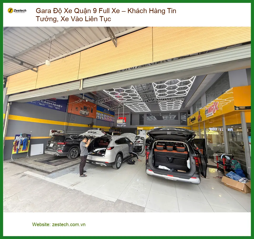 Anh Tùng độ full xe VinFast Lux A2.0 tại Gara uy tín Quận 9 để nâng tầm đẳng cấp ảnh thực tế 2