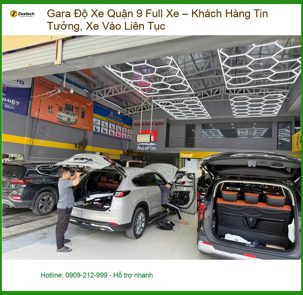 Anh Tùng độ full xe VinFast Lux A2.0 tại Gara uy tín Quận 9 để nâng tầm đẳng cấp ảnh thực tế 3