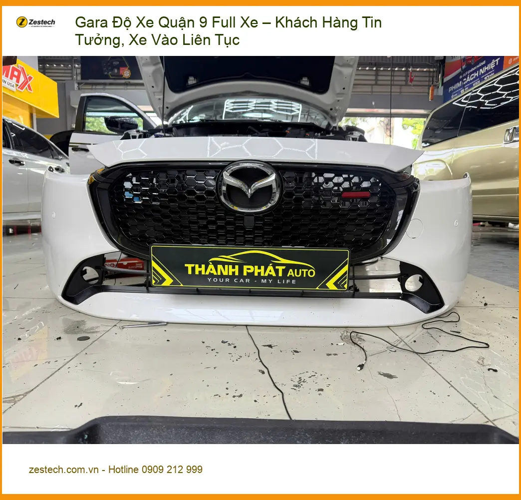 Anh Tùng độ full xe VinFast Lux A2.0 tại Gara uy tín Quận 9 để nâng tầm đẳng cấp ảnh thực tế 5